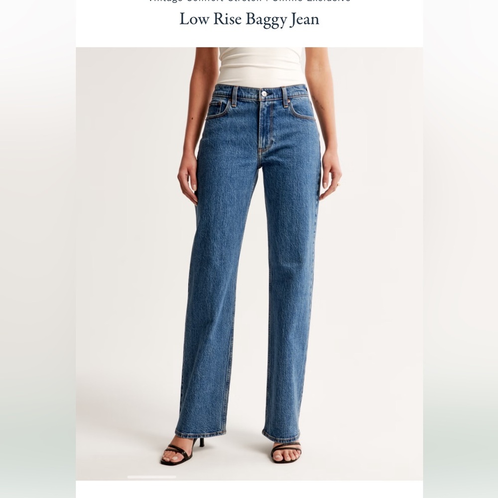 Abercrombie & Fitch Curve Love The '90s Baggy Jean
